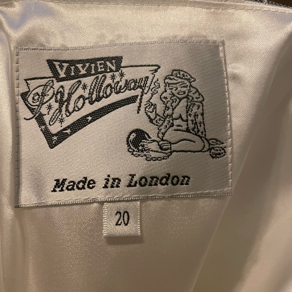 VIVIEN HOLLOWAY 1950s lace dress NWOT - Picture 4 of 5